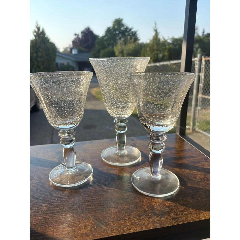 Margarita bubble glasses set of 3